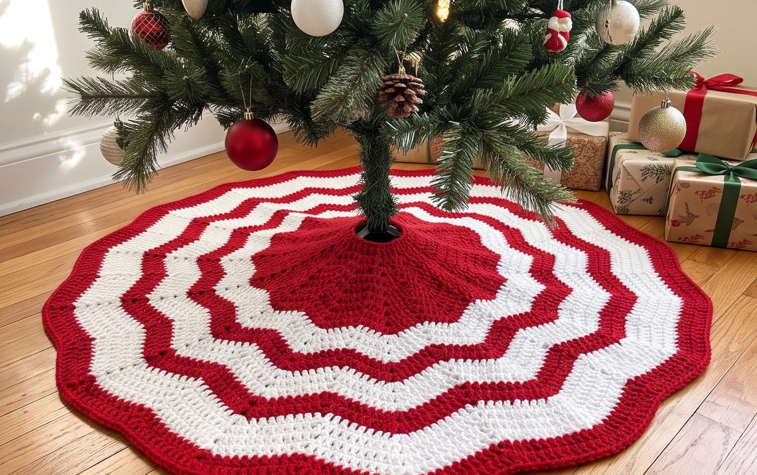 Easy Crochet Tree Skirt Patterns: Free Beginner Guide