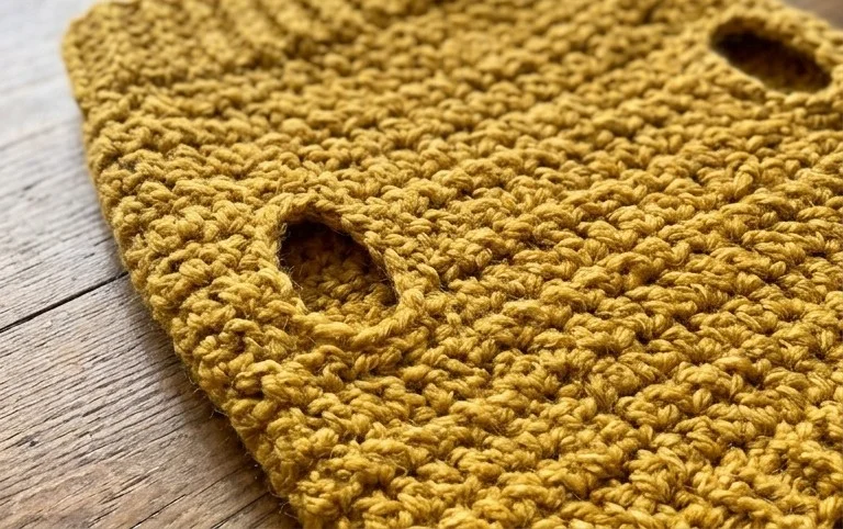 Easy Crochet Dog Sweater for Large, X Large, and XX Large Dogs