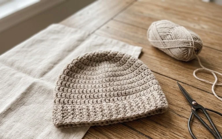 Easy Beginner Crochet Coaster: Free Pattern & Materials