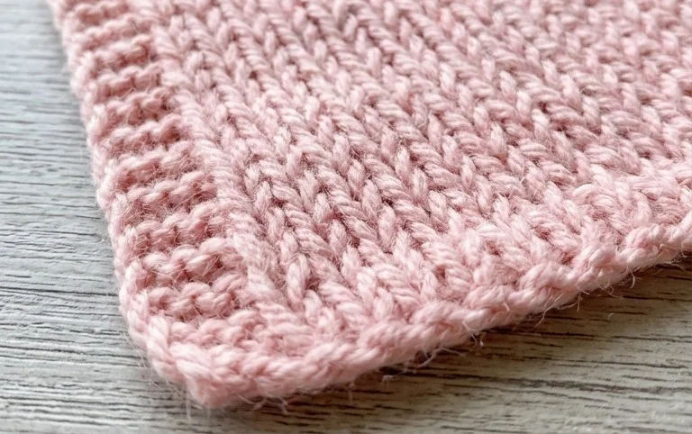 About the Crochet Knit Stitch (AKA Waistcoat stitch)