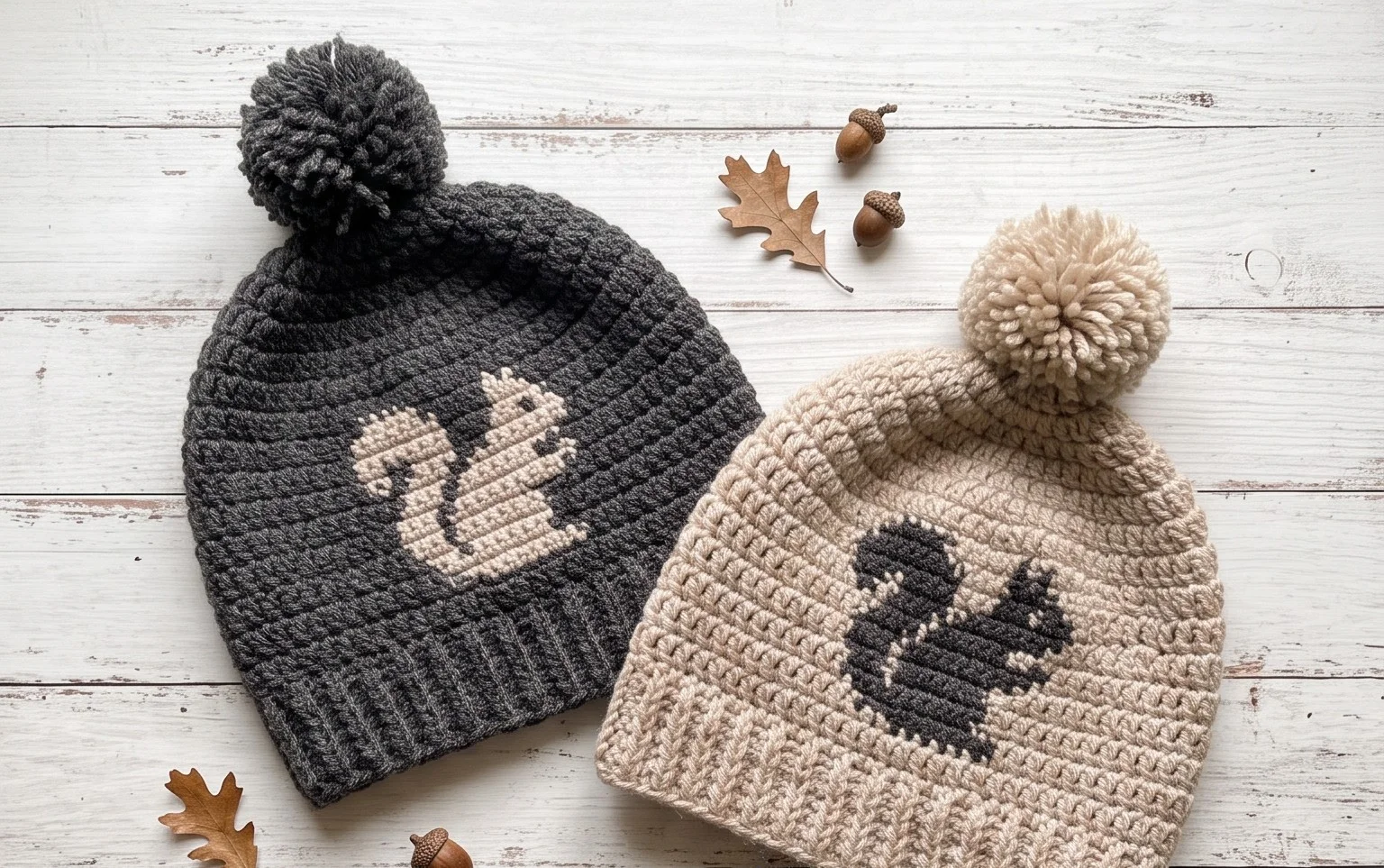 10 Easy Fall Colored Beanie Free Crochet Patterns
